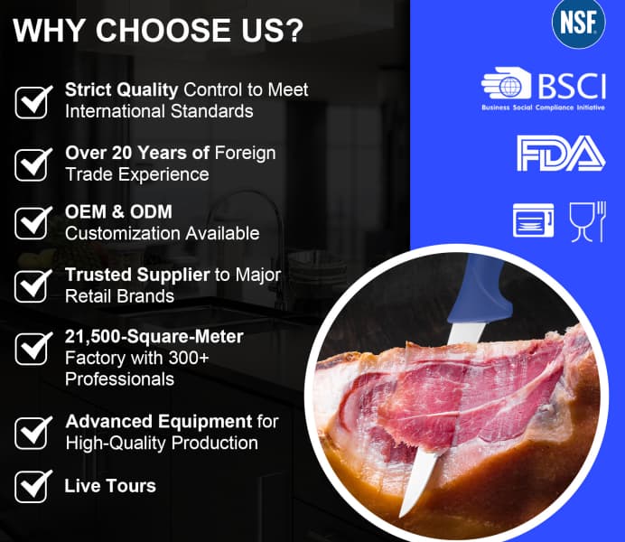 custom logo chef knives