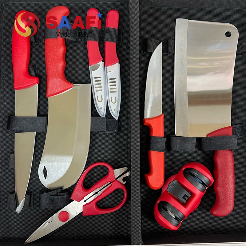 11 Pcs Slaughter Knife Set