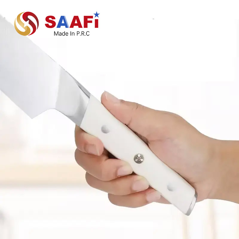 10 Pcs Kitchen Knife Set With Sharpener