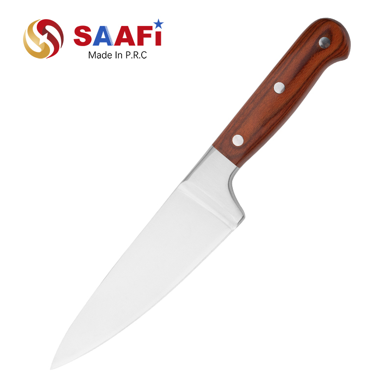 Slicing Knife with Wood Handle