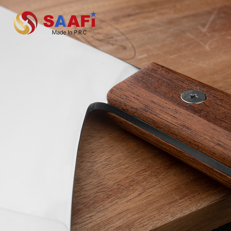 Axe Knife with Wood Handle