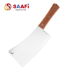Heavy Knife with Wood Handle