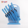 Multi-Functional Cutting Board with Acrylic Knife Holder – Kitchen Organization & Storage Solution