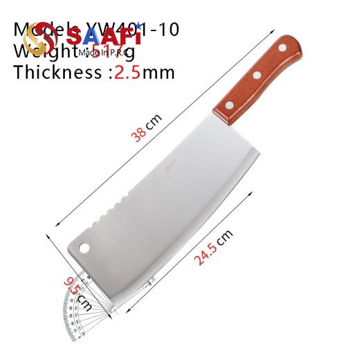 Professionele beukhandgreep Chef -messen met 3CR roestvrijstalen mes (7 ″ –10 ″)
