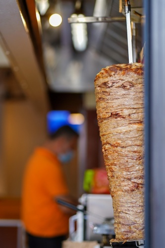 meat carving knife for shawarma