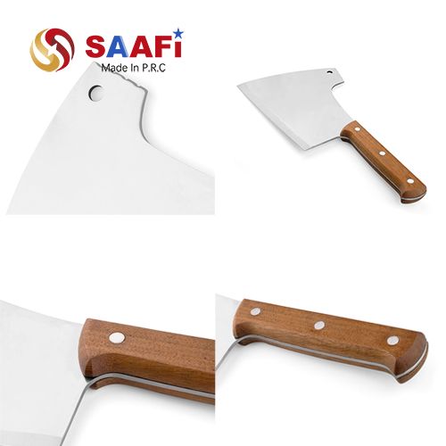 Heavy-Duty Cleaver Knives with Merbau Wood Handle (8″–10″)