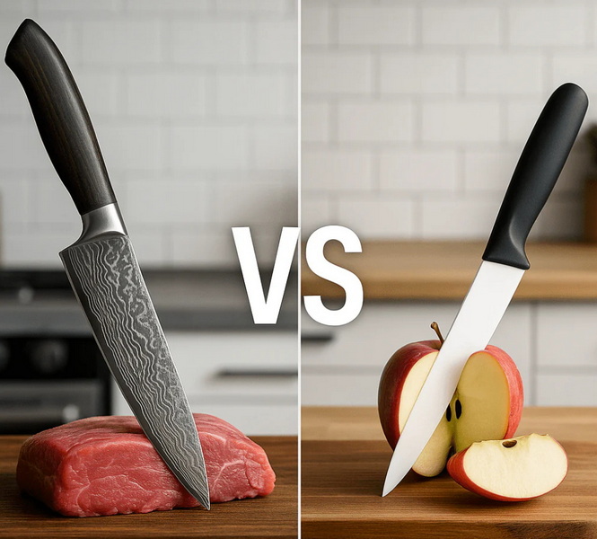 Damascus Knife Vs Ceramic Knife Which Cuts Better