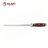 Professional Honing Steel with Wooden Handle – Kitchen Knife Sharpening Rod for Precise Edge Maintenance