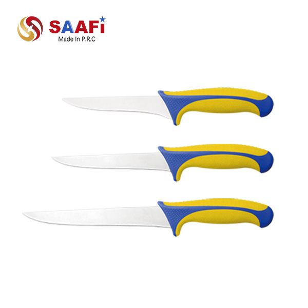 Ergonomic Plastic Handle Boning Knife for Meat & Fish Processing