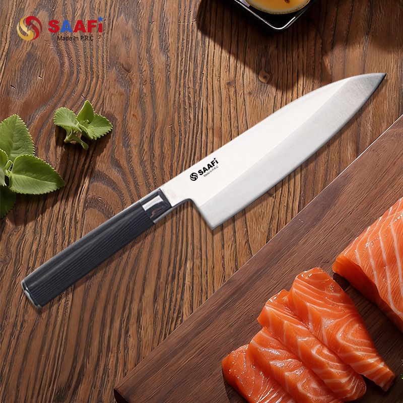 Stainless Steel Chef Knife with Ergonomic Handle – Professional Multipurpose Kitchen Knife