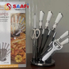 9 PCS Hollow Handle Knife Set