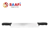18" Pizza Knife Black Plastic Handle