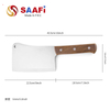 Chopper Knife with Merbau Wood Handle