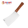 Heavy Knife with Wood Handle