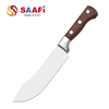 8 Inch Butcher Knife Rosewood Handle