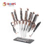 Transparent Acrylic Knife Block with Modern Design | Durable Knife Holder Stand