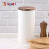 Modern Knife Block Holder with Wooden Top – Stylish Kitchen Knife Organizer