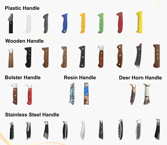 plastic handle chef knife