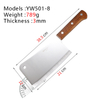 Professional Chef Knives with Merbau Wood Handle – 7″, 8″, 9″, 10″ Options