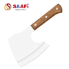 Heavy Slaughtering Knife with Wood Handle