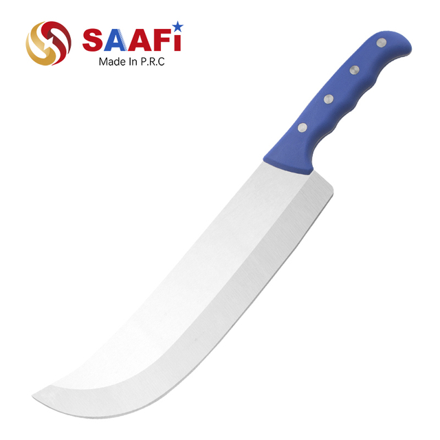Plastic Handle Heavy Slaughter Chopper Knife