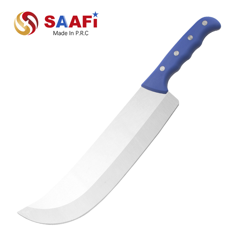 Plastic Handle Heavy Slaughter Chopper Knife