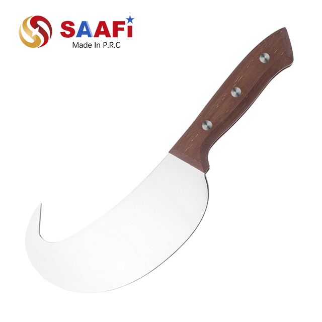 3Cr Steel Chpper Slicing Knife with Wood Handle