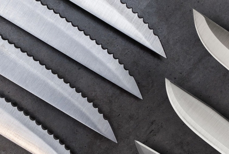 Serrated Or Straight Knife Guide