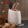 Plastic Universal Knife Block Holder – Large Capacity Kitchen Knife Storage Organizer