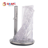 Stainless Steel Rotating Knife Block with Transparent Acrylic Slots