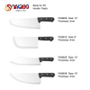Heavy-Duty Cleaver Knives with Plastic Handles for Butchers & Chefs