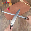 Premium Wooden Handle Honing Steel – Professional Stainless Sharpening Rod for Chef Knives