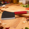 Heavy-Duty Plastic Handle Cleaver Knife – 7.6mm Thick Blade for Butchering & Kitchen Use
