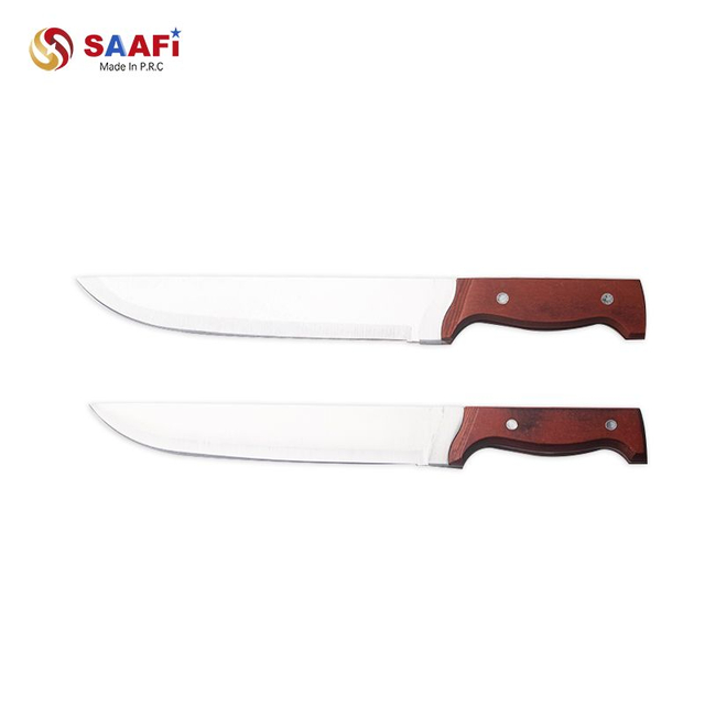 Professional Wooden Handle Chef Knife – Sharp & Durable Cutting Blade