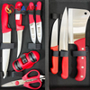11 Pcs Slaughter Knife Set