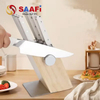 10 Pcs Kitchen Knife Set With Sharpener