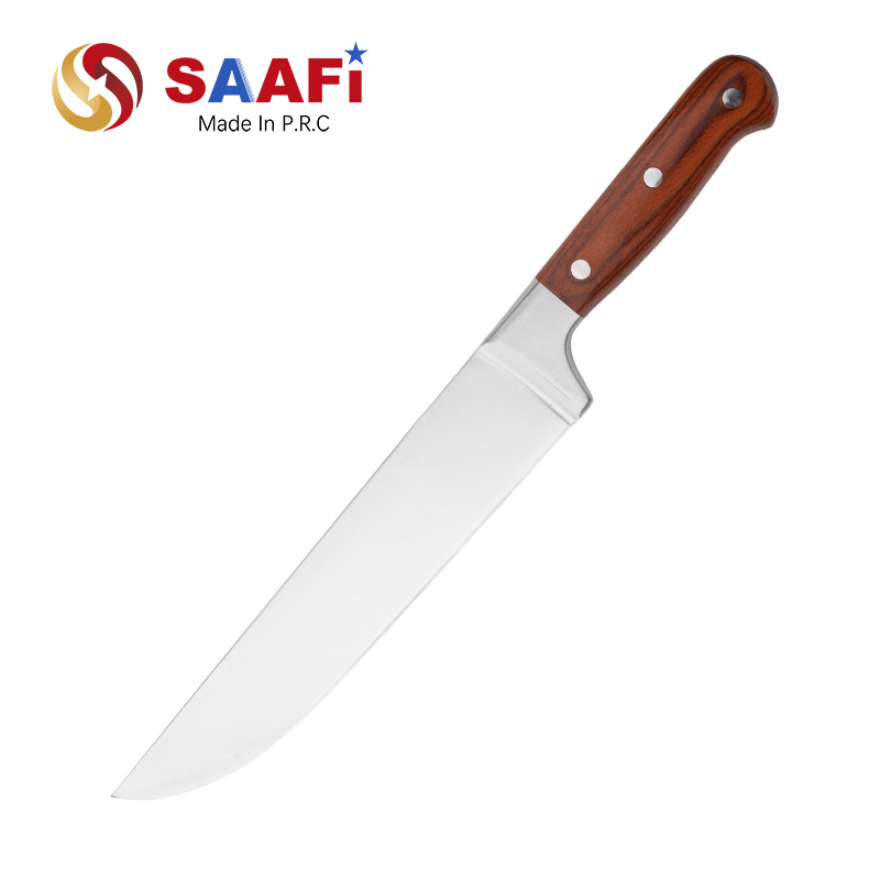 Slicing Knife with Wood Handle