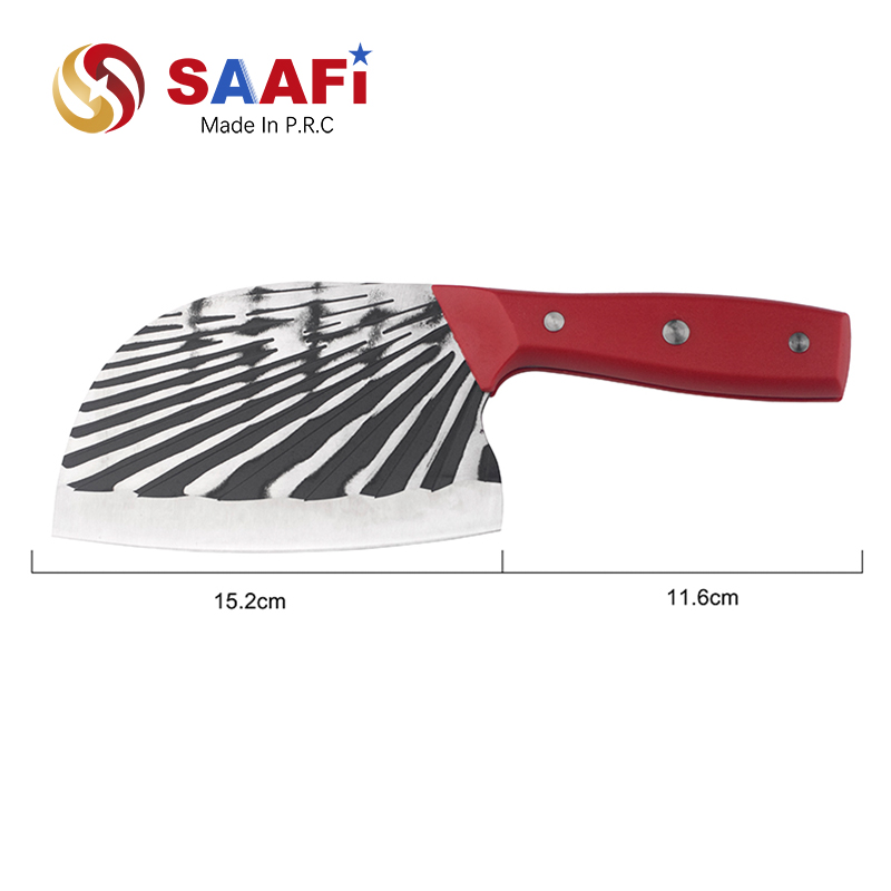 Black Coating Chopping Knife with PP Handle