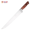 Professional Chef Knives with Merbau Wooden Handle – 14″ To 20″ Stainless Steel Blades