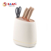 Plastic Universal Knife Block Holder – Large Capacity Kitchen Knife Storage Organizer