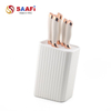 Universal Knife Block Holder – Modern Plastic Knife Stand for Kitchen Storage