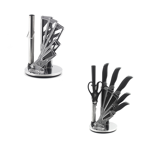 Rotating knife block