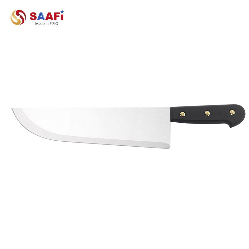 Black Plastic Handle Chopping Knife Set – Heavy-Duty Chopping Knives