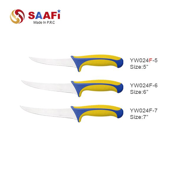 Plastic Handle Deboning Knife for Meat Processing – 5 to 7 Inch Blade