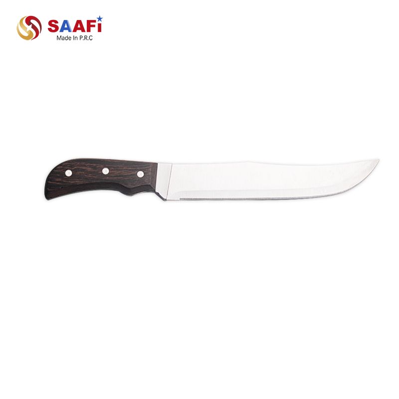 Premium Wooden Handle Fixed Blade Knife – 8
