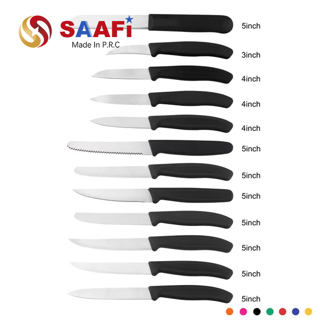 3.5 Inch Plastic Handle Paring Fruit Knife