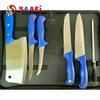 7 Pcs Wood Handle Kitchen Knife