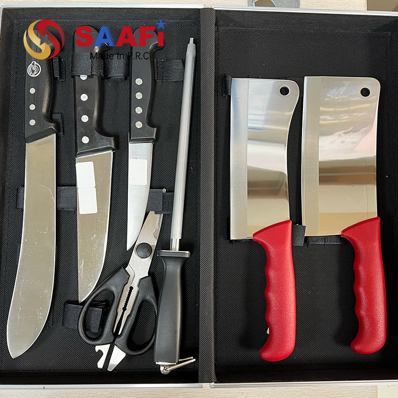 Slaughter Knife Set with Aluminium Box