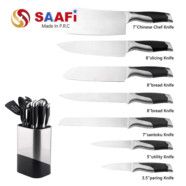 Family Kitchen Knife ABS Handle