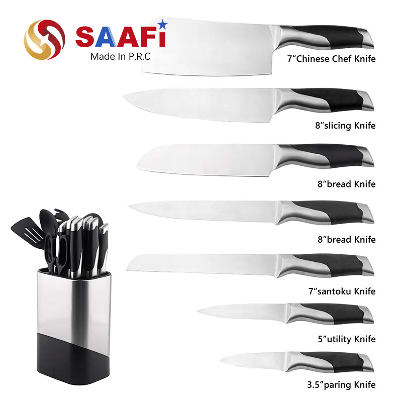 Family Kitchen Knife ABS Handle